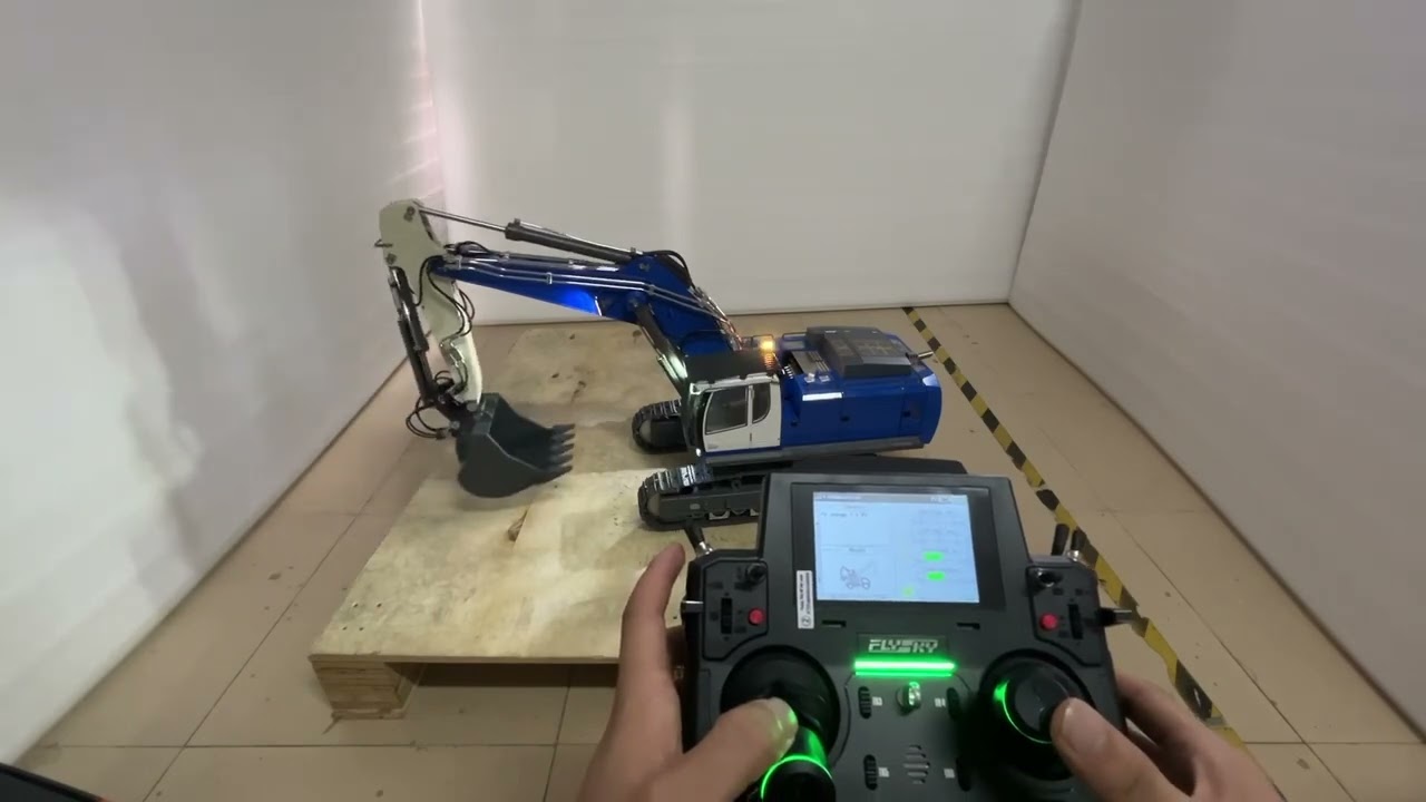 wheelfun KABOLITE RC Hydraulic Excavator 1/14 K970-100S Pro RTR RC Digger Construction TH23387