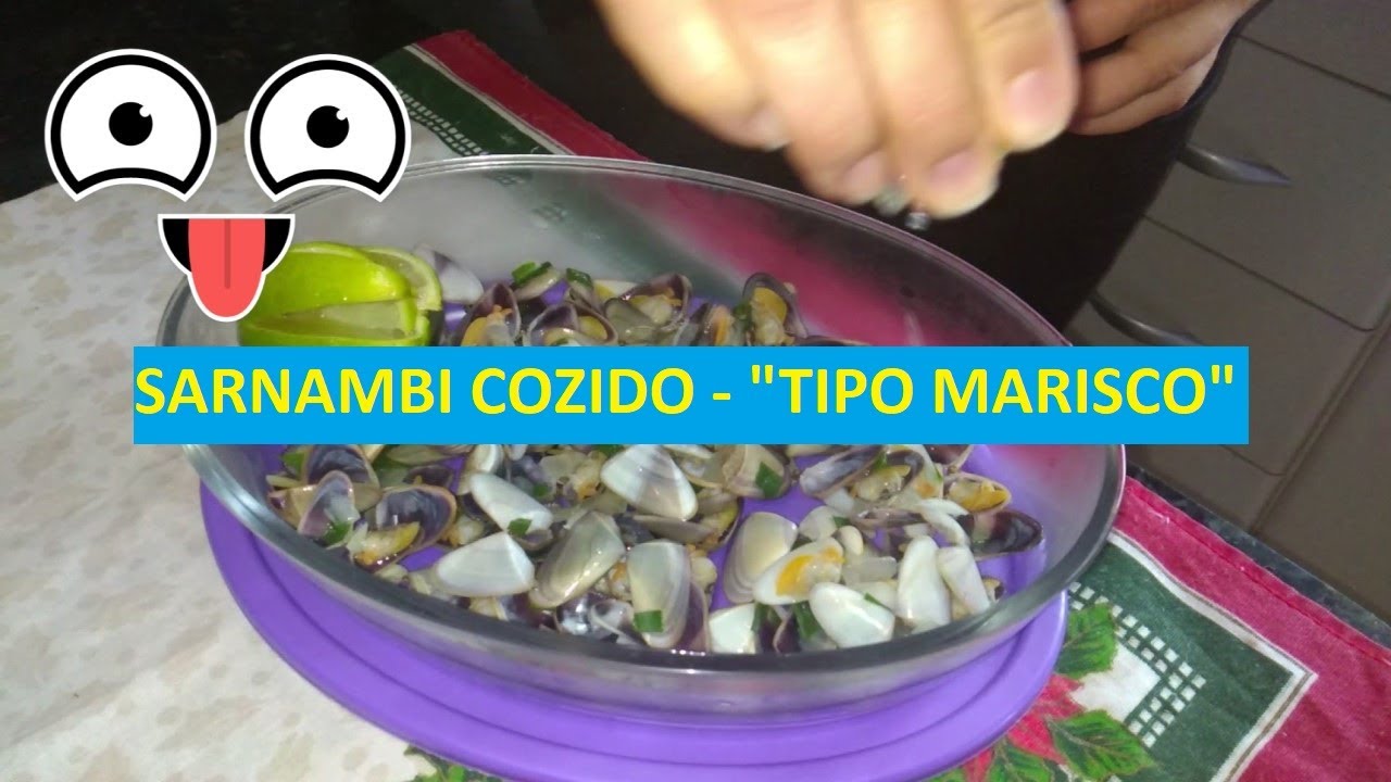 COOKING - CULINÁRIA FAMILIAR! #2 ( Preparando sarnambi cozido, 