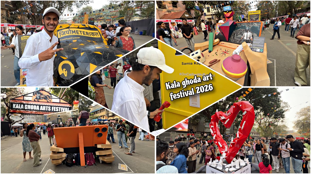 KALA GHODA ART FESTIVAL 2026 || IS IT BETTER THEN LAST YEAR? (FULL TOUR) || ZAID ANSARI VLOGS  
