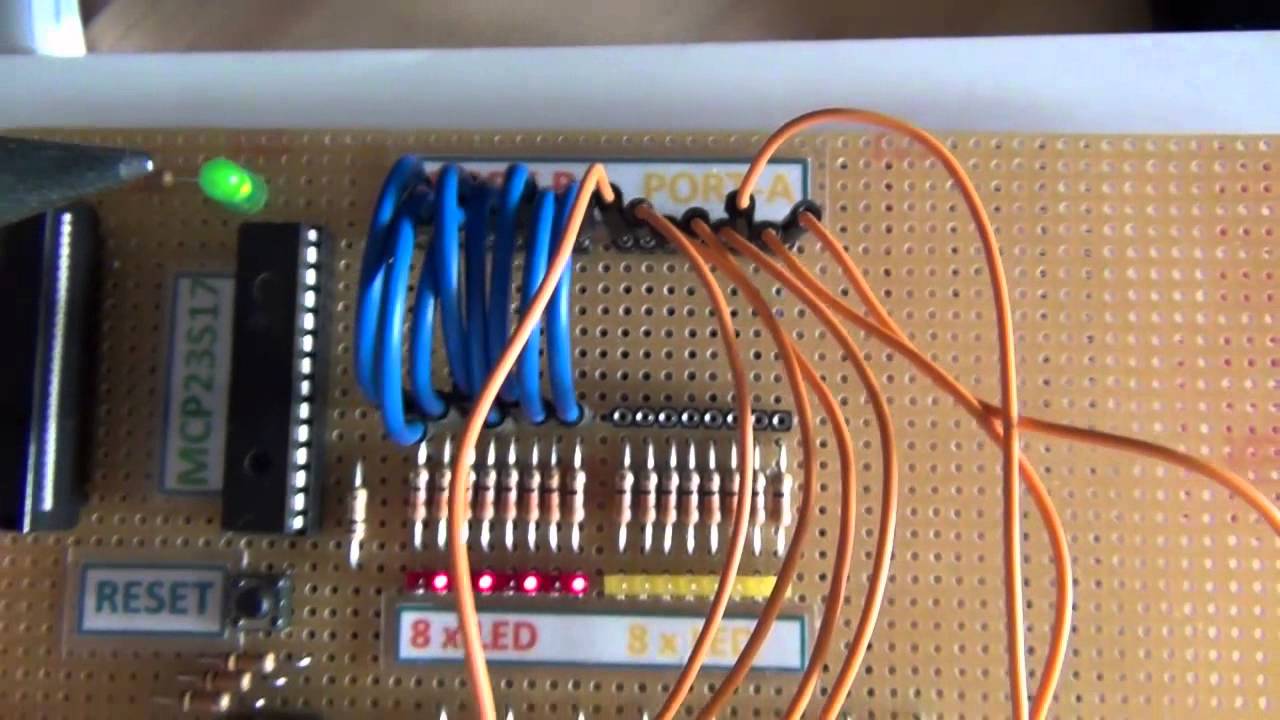 Die Ansteuerung des Port-Expanders MCP23S17 über den Raspberry Pi (Teil 2)