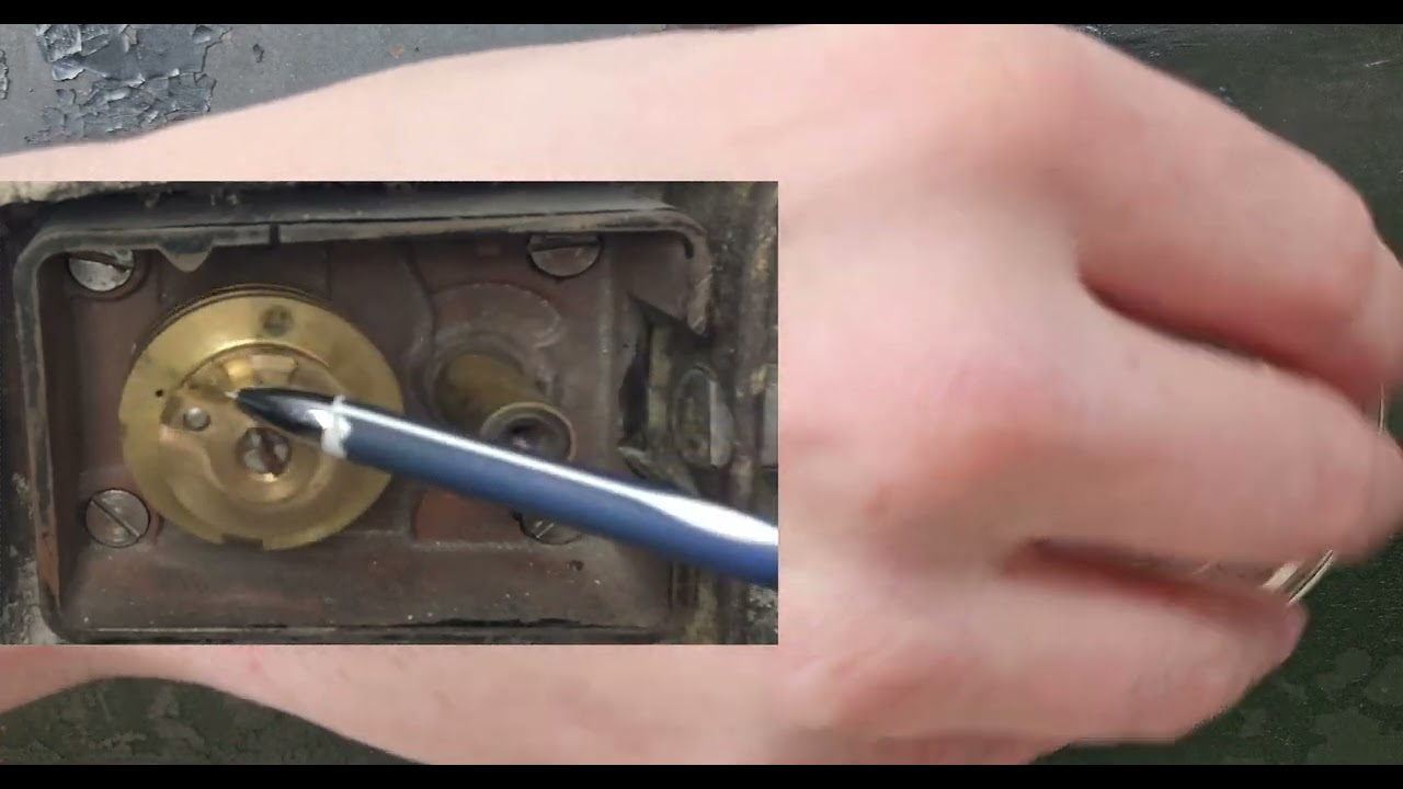 How to recover the combination to an open safe