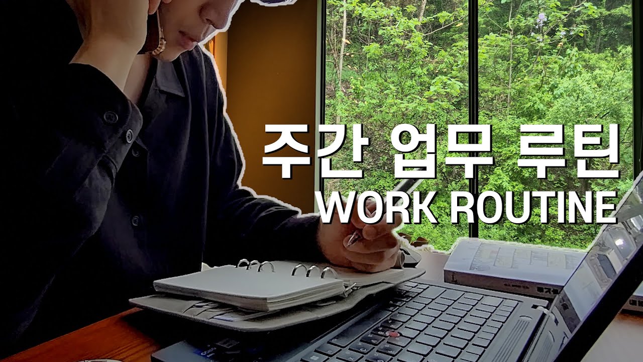 VLOG | 직장인 업무 브이로그😁 외근, 재택하는 기술영업사원 일주일 루틴