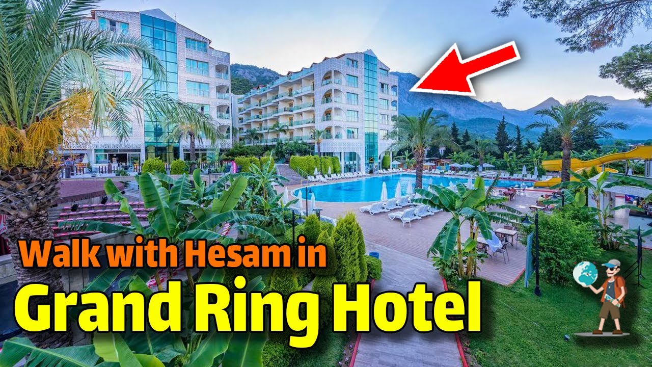 Grand Ring Hotel All Inclusive Resort ANTALYA WALKING TOUR Travel Vlog / Grand Ring Hotel