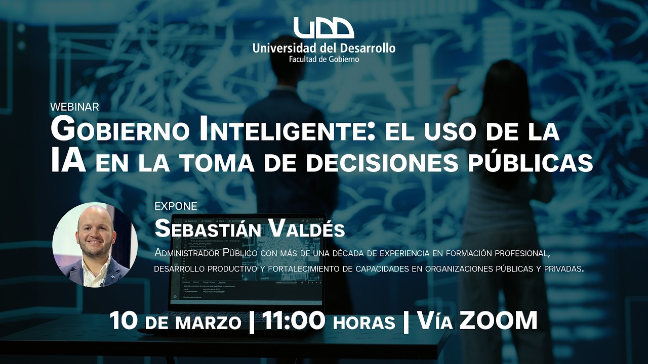 Webinar | Gobierno Inteligente: El uso de la IA en la toma de decisiones públicas