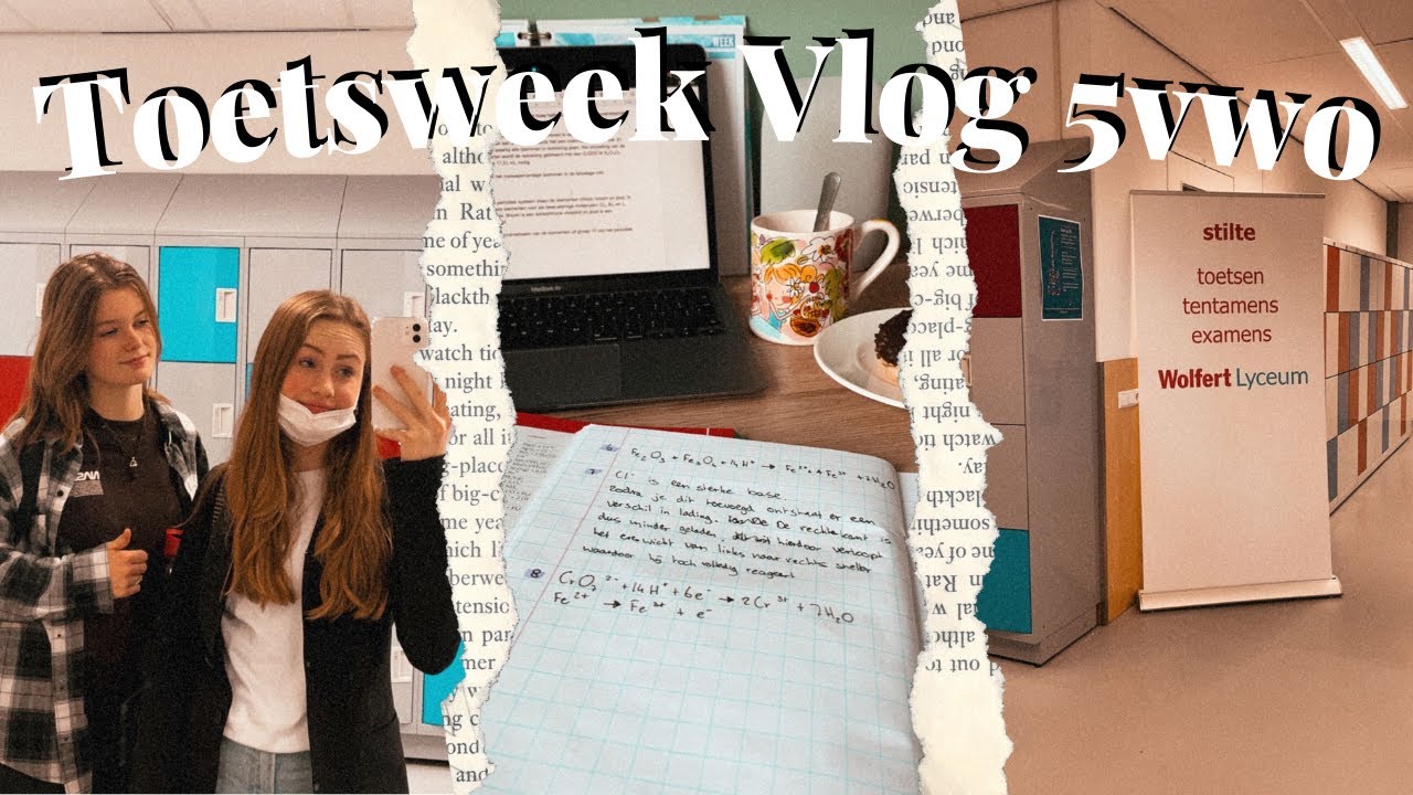 TOETSWEEK + CIJFERS WEEKVLOG | Anne.mijn