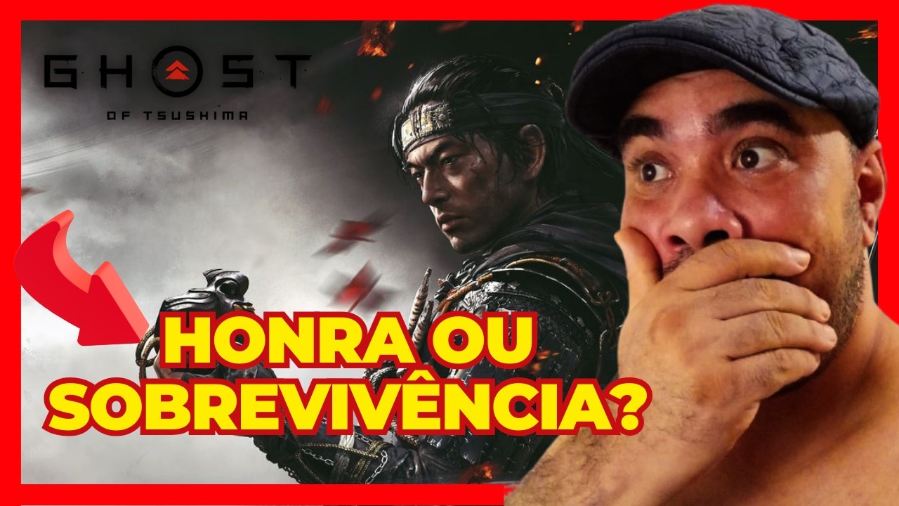 PRIMEIRA VEZ JOGANDO GHOST OF TSUSHIMA: REAÇÕES AO VIVO | Parte 2
