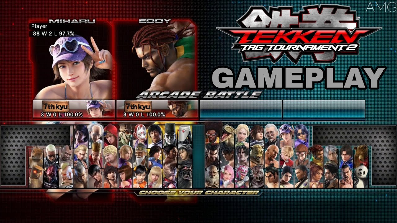 Tekken Tag 2 | Episode 5 | Eddy Gordo & Miharu Hirano | PS3 Gameplay | AMG | No Commentary