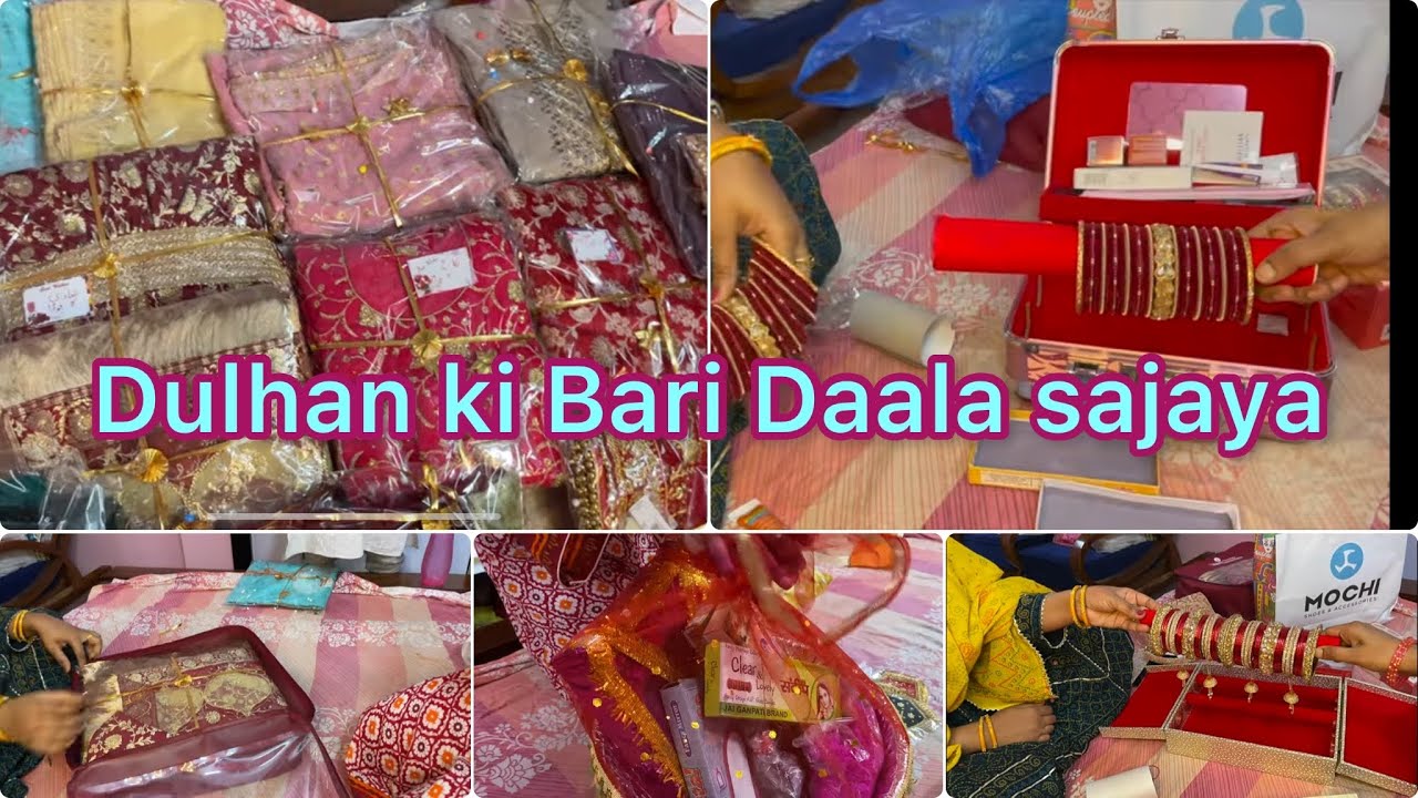 Dulhan ke daala ki packing |part 2|Indian Muslim wedding preparations