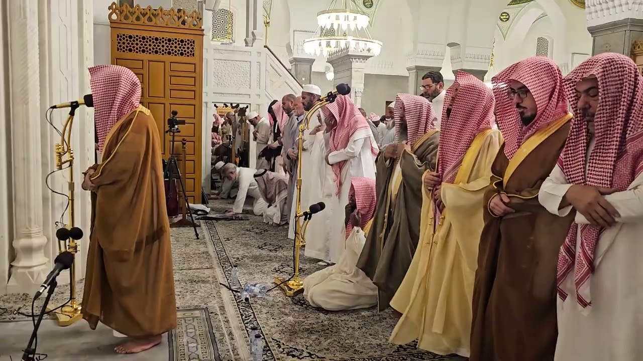 صلاة  العشاء# الأربعاء 26 رمضان 1446هـ# من رحاب مسجد قباء# الشيخ . عبد الرحمن المغامسي