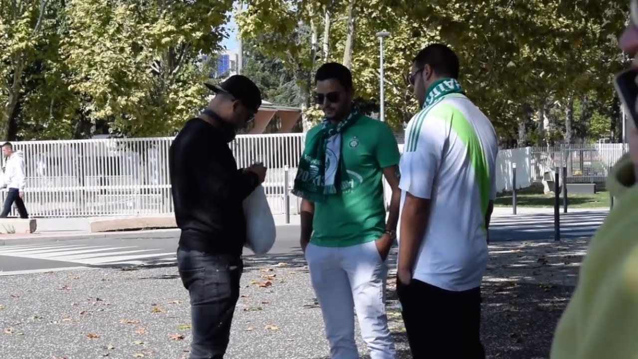 PROVOQUER LES FANS DE L’AS ST ETIENNE UN JOUR DE MATCH!!!!