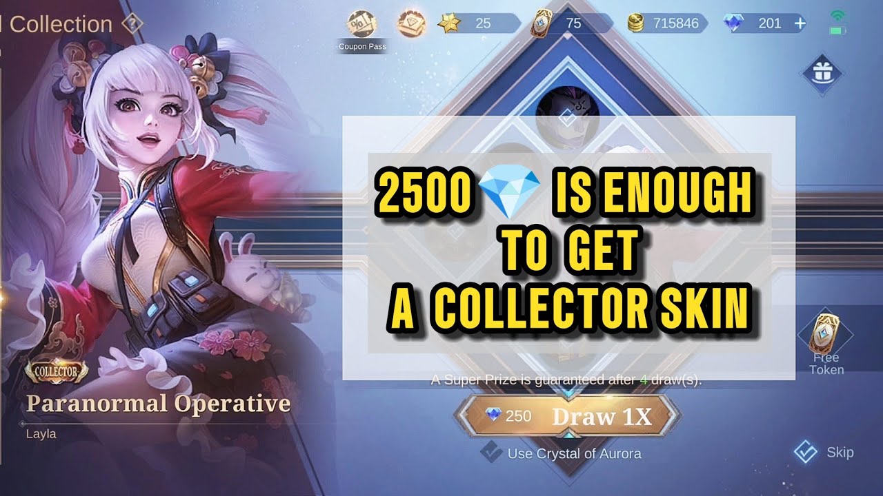 HOW TO GET THE CHEAPEST COLLECTOR SKIN 🌟🌟🌟 #GRANDCOLLECTION
