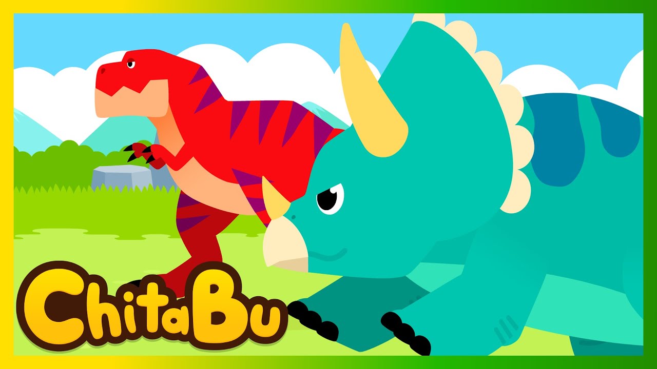 🦕🐾 Dino Show: T-Rex, Tricerátopo e Amigos! | Cantigas & Músicas Infantis | #ChitaBu