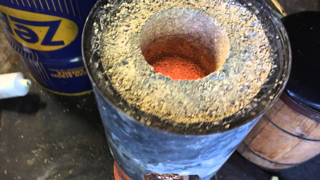 Rocket stove test build