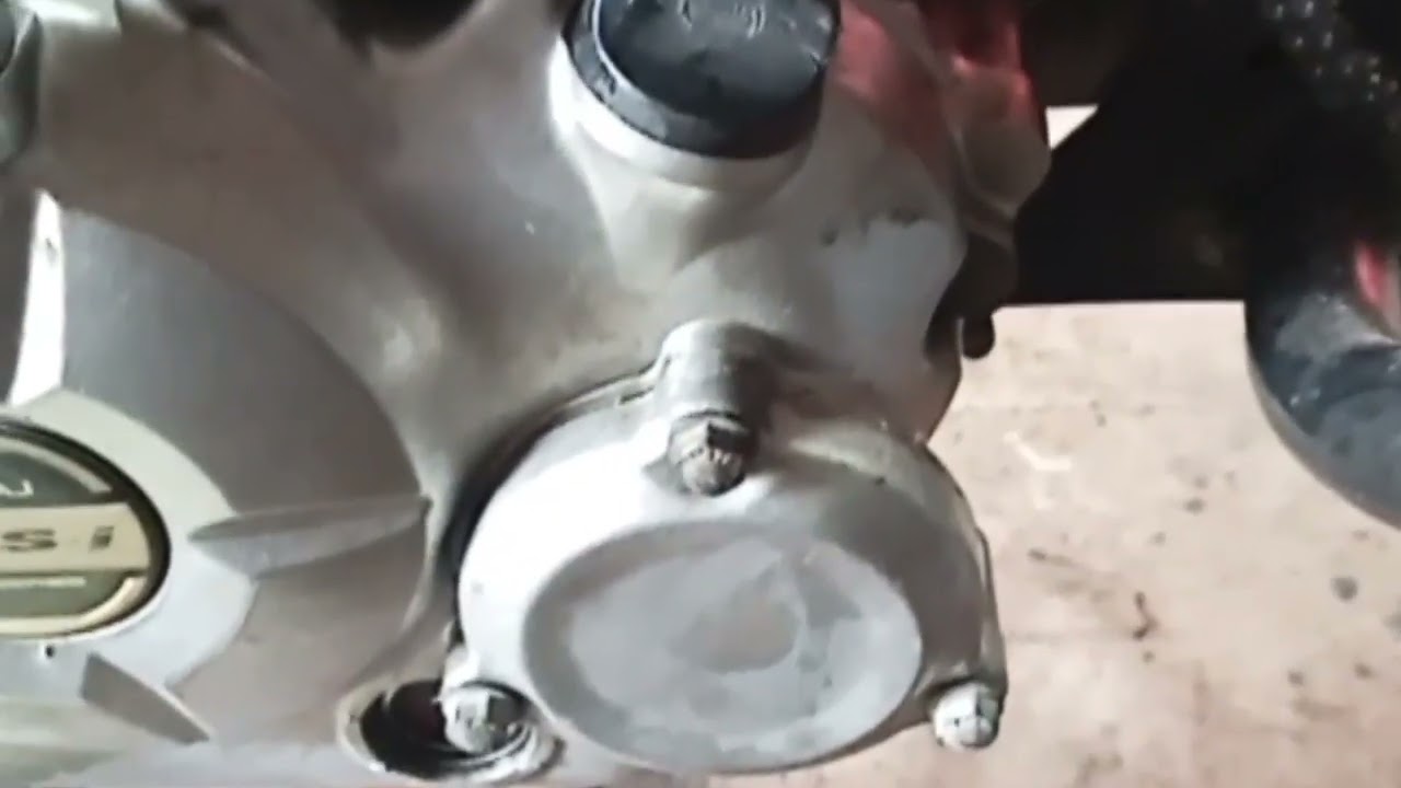 Pulsar 135 half engine repair