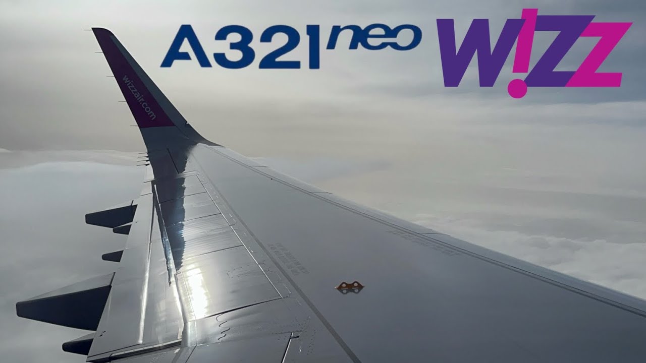 🇮🇹 Roma ✈︎ Lyon 🇫🇷 | Airbus A321neo Wizzair [FLIGHT REPORT]