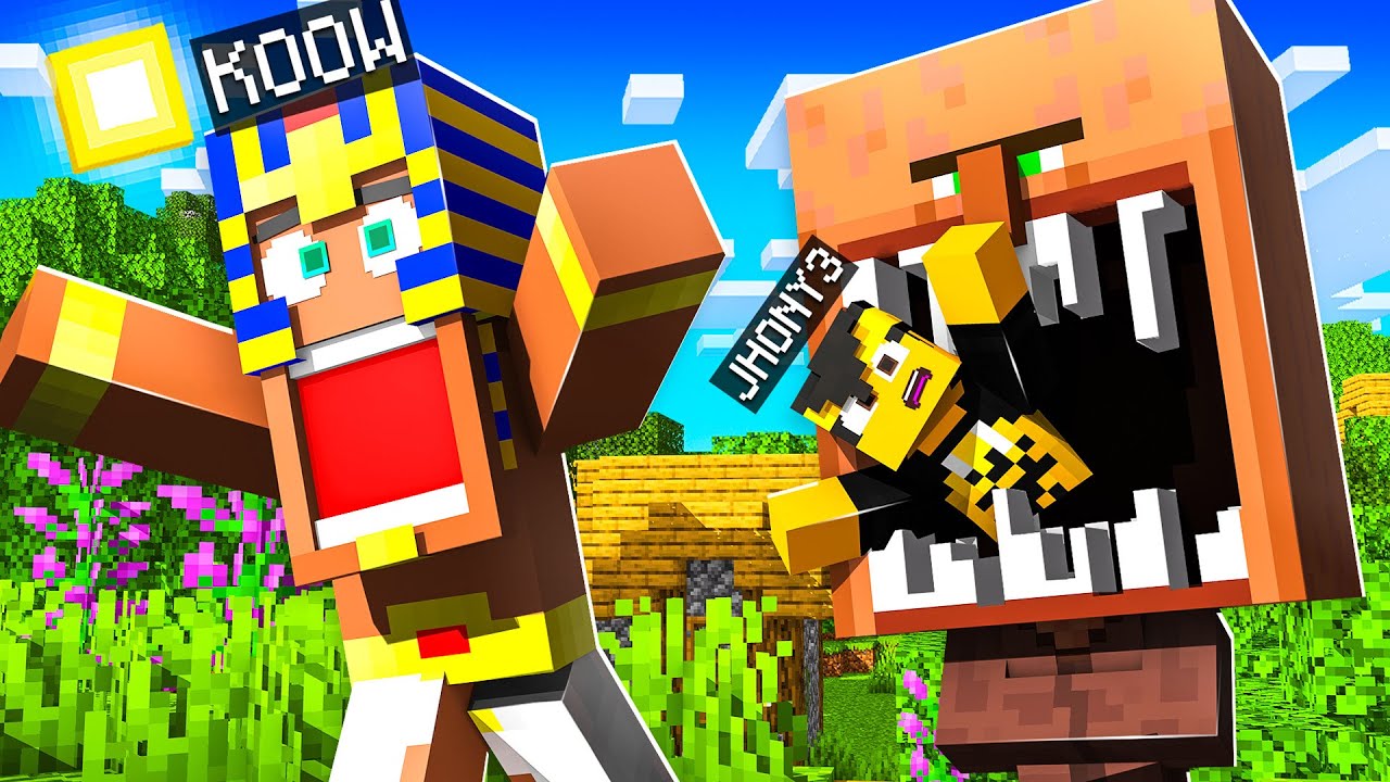 VILLAGER AMALDI&Ccedil;OADO INVADIU O MINECRAFT! *assustador* &lsaquo; Koow &rsaquo;