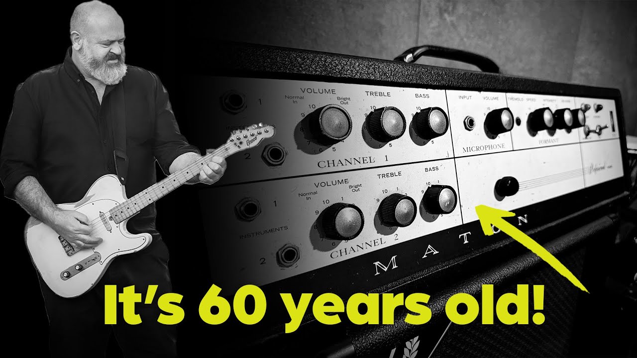 Ему 60 ЛЕТ! | Ламповый усилитель Maton V606