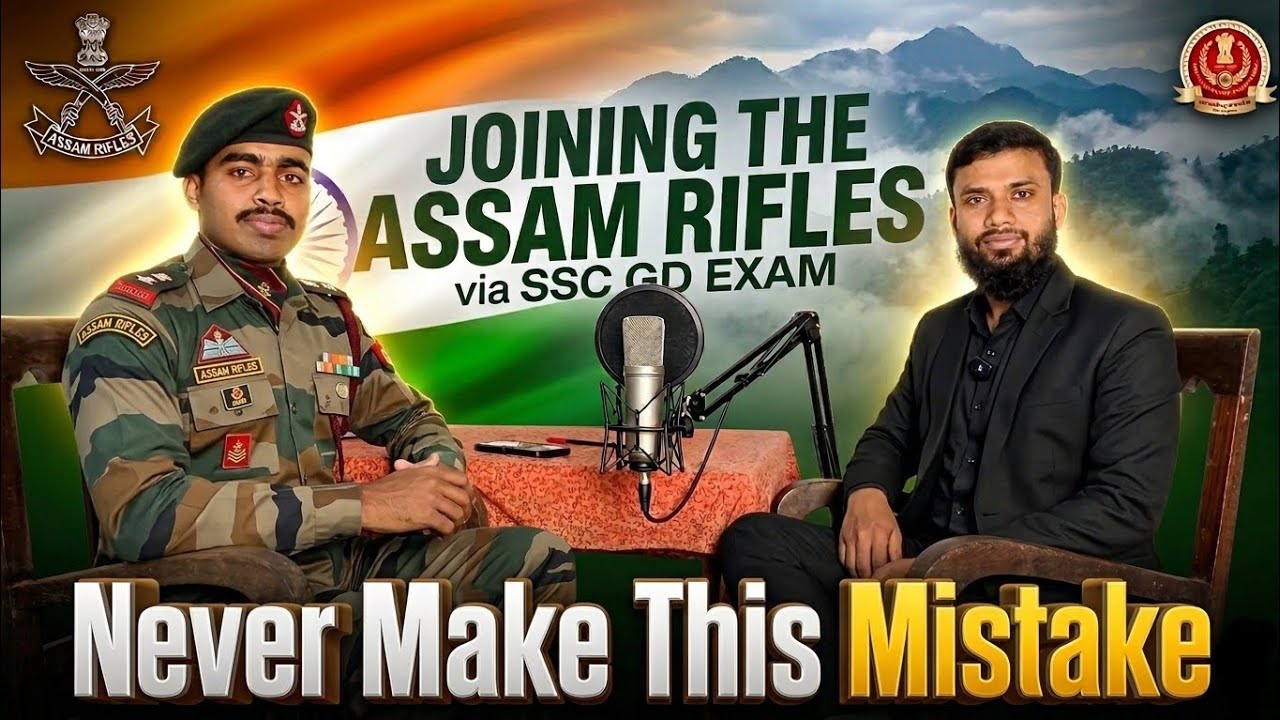 Assam Rifles Selection Journey 🇮🇳 || Real Story & Tips || Full Podcast