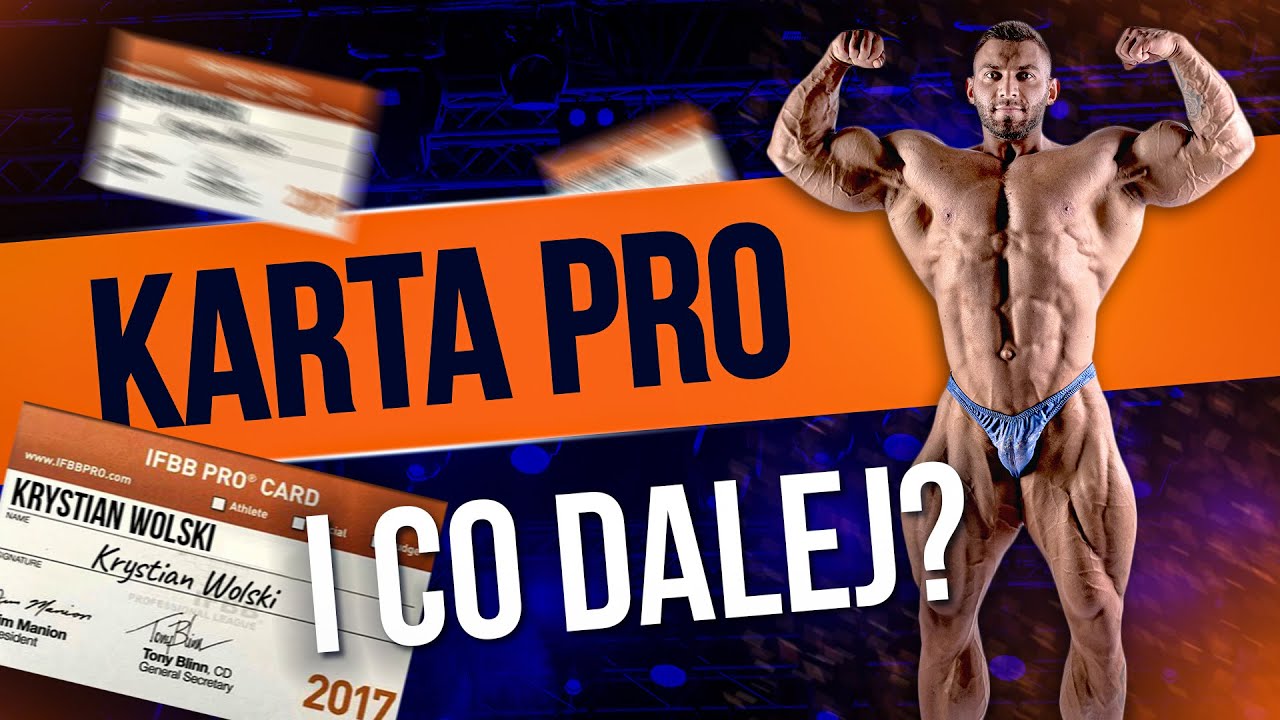 Karta PRO i co dalej? - IFBB PRO Krystian Wolski
