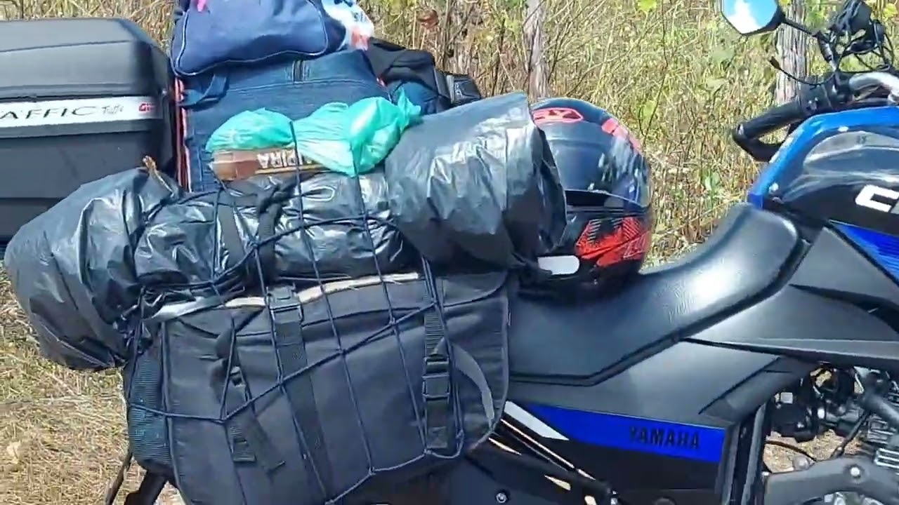 a crosser tá pronta prá encarar a estrada da Amazônia