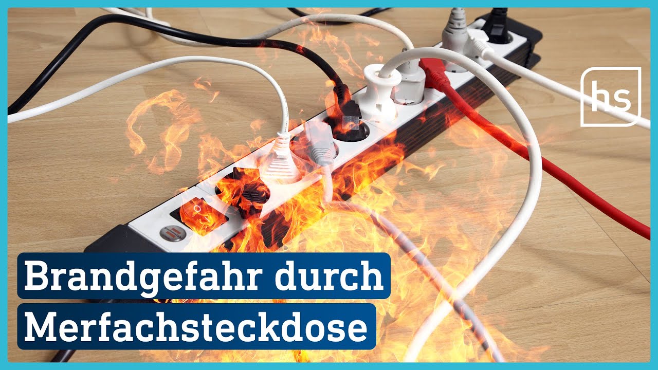 Diese Mehrfachsteckdose löscht sich selbst! | hessenschau