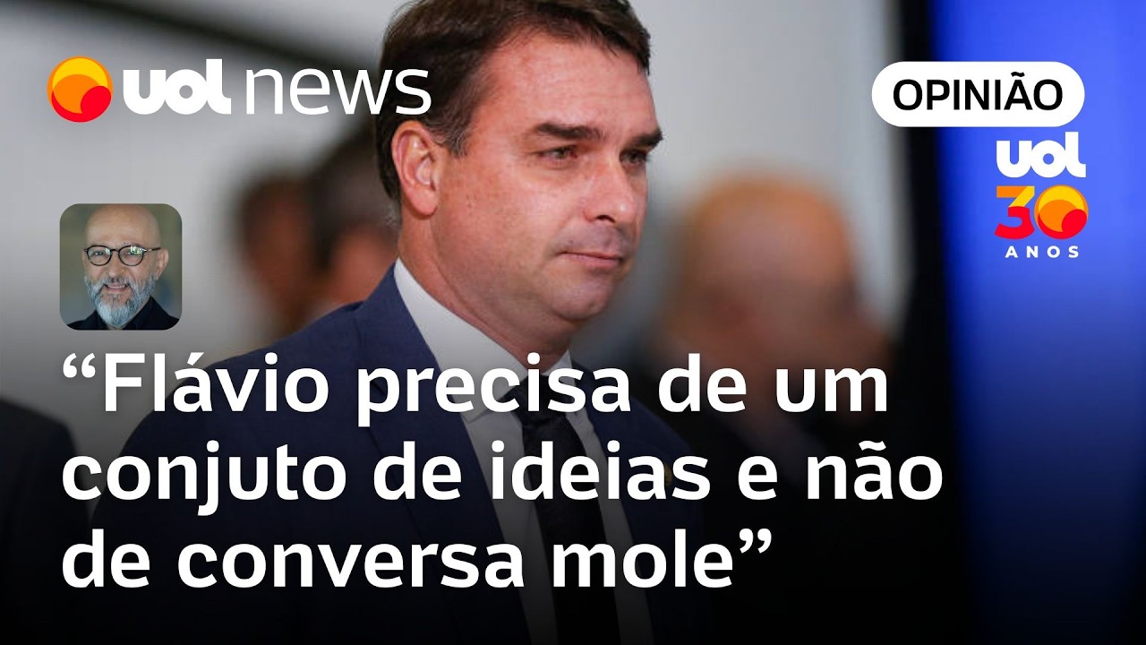 Flávio Bolsonaro precisa de um conjunto de ideias e não conversa mole de 'dama de ferro' | Josias