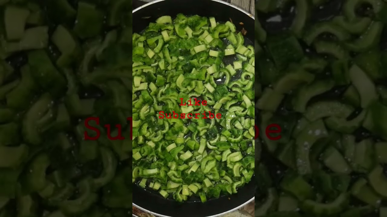 how to make Chicken karela fry recipe Handi Urdu || Ghost karela recipe banane ka tarika