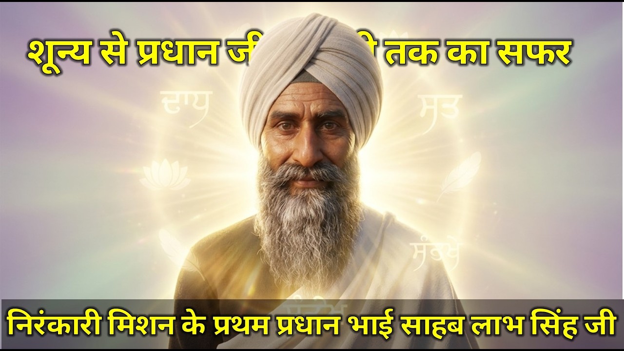 📜इतिहास के पन्नों से🚩निरंकारी मिशन के प्रथम प्रधान भाई साहब लाभ सिंह जी का प्रेरणादायक जीवन✨#story