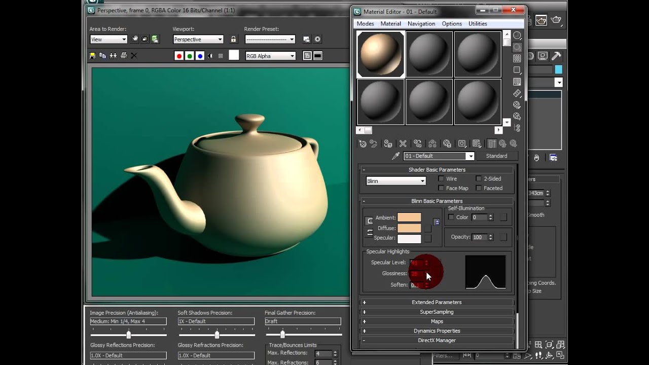 Introduction to 3DS Max Pt. 2