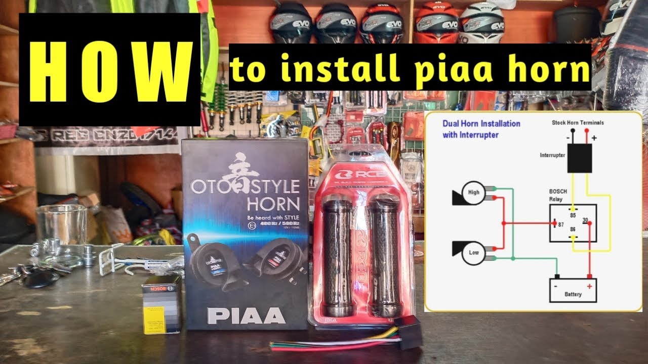 How to install PIAA HORN | PIAA HORN SOUND TEST