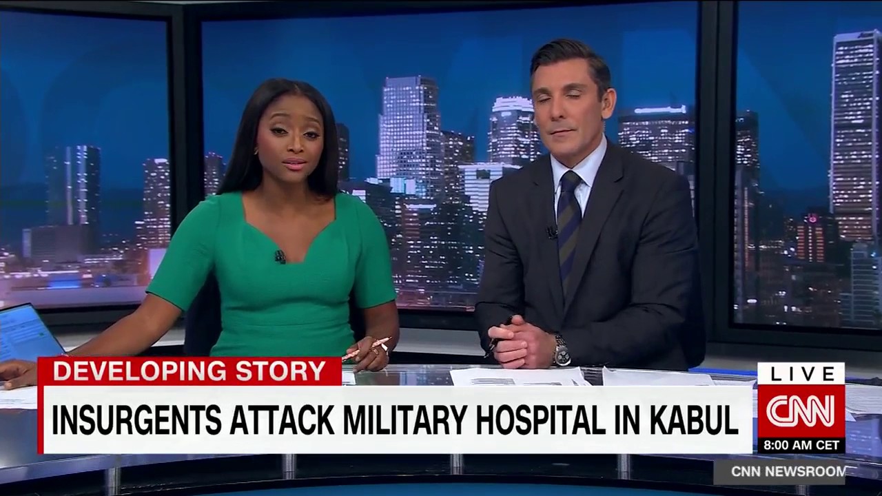 At least two killed in attack on Kabul military hospital