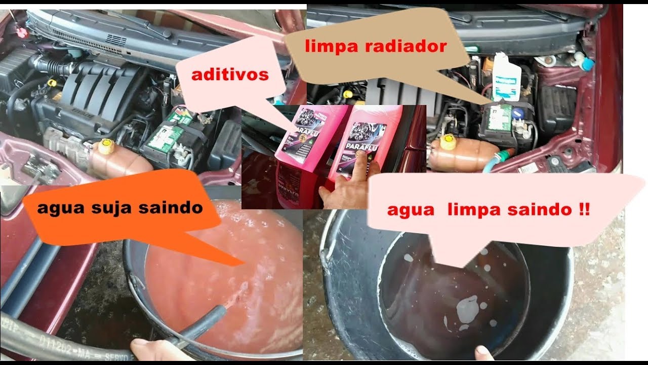 Trocando aditivo de arrefecimento FIAT IDEIA -  MECANICA MGR