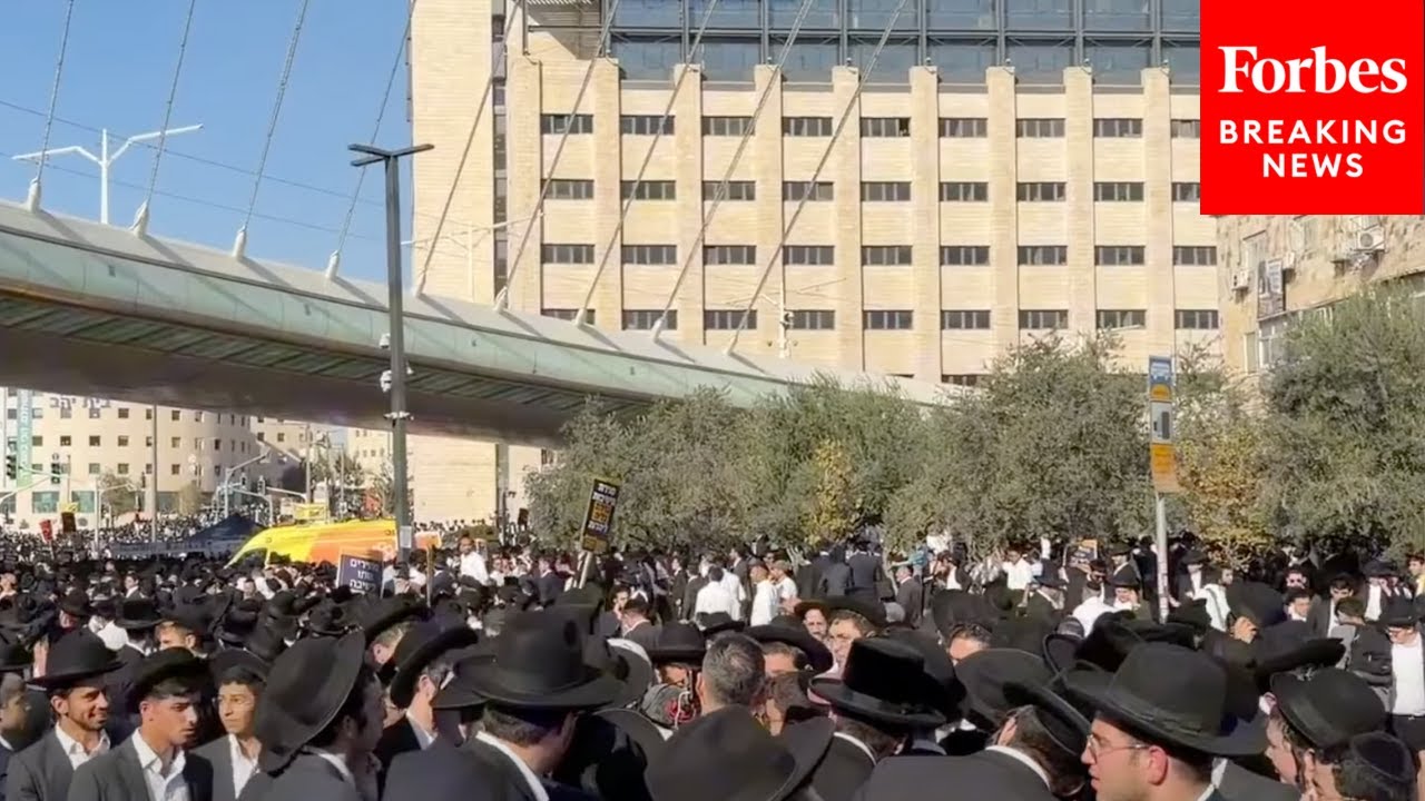 Ultra-Orthodox Jews In Israel Protest Against Military Draft