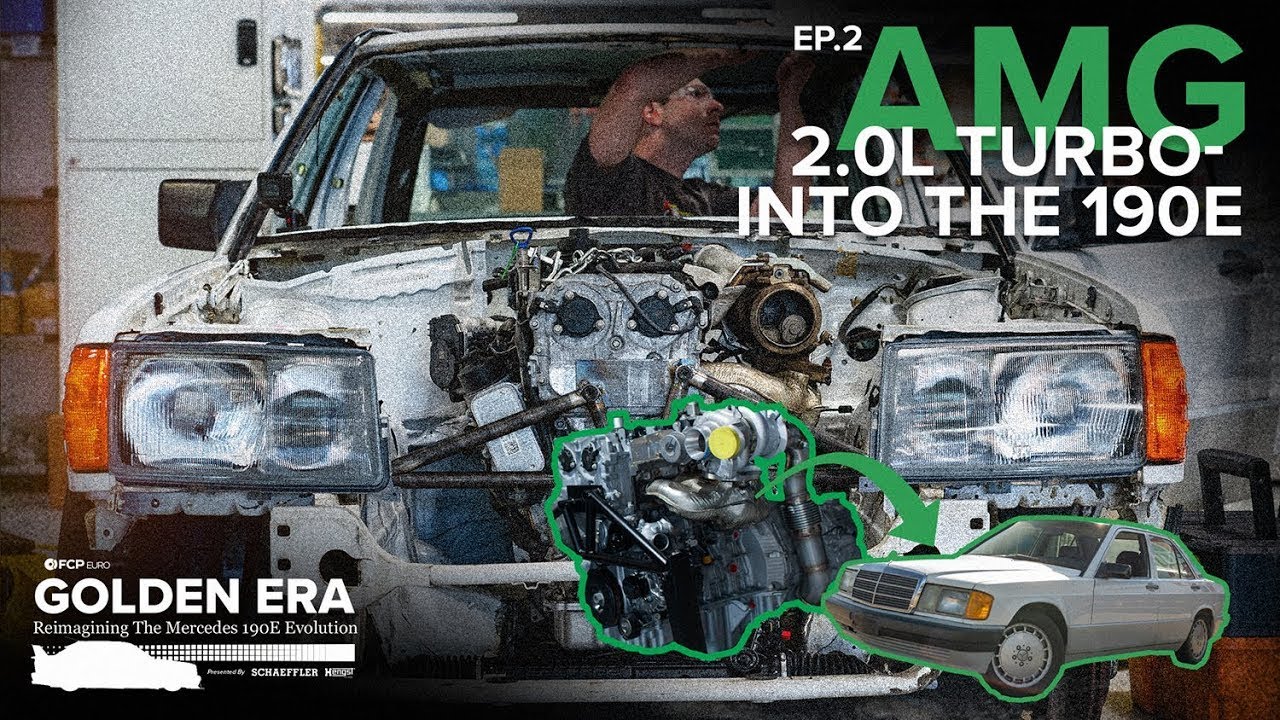 Squeezing A Turbocharged 2.0L AMG Engine Into A Mercedes 190E - Golden Era Ep.2