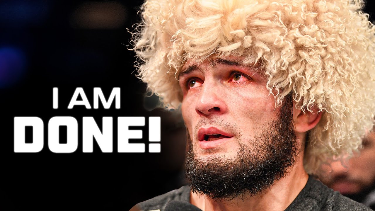 Khabib Nurmagomedov RETIRES 🦅 | UFC 254