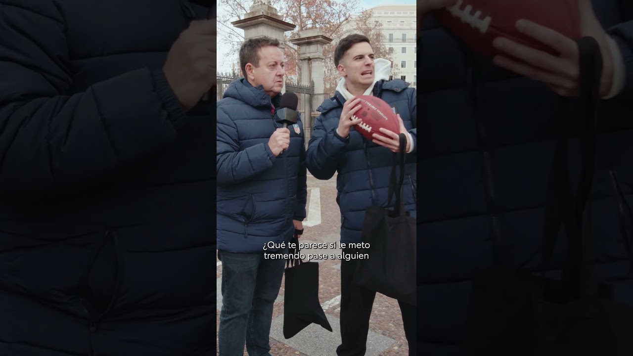 Salimos a buscar a los fans de la NFL por Madrid