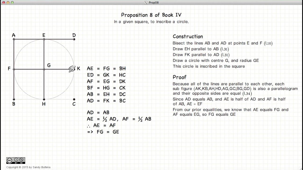 Euclid's Elements Book 4 - Proposition 8