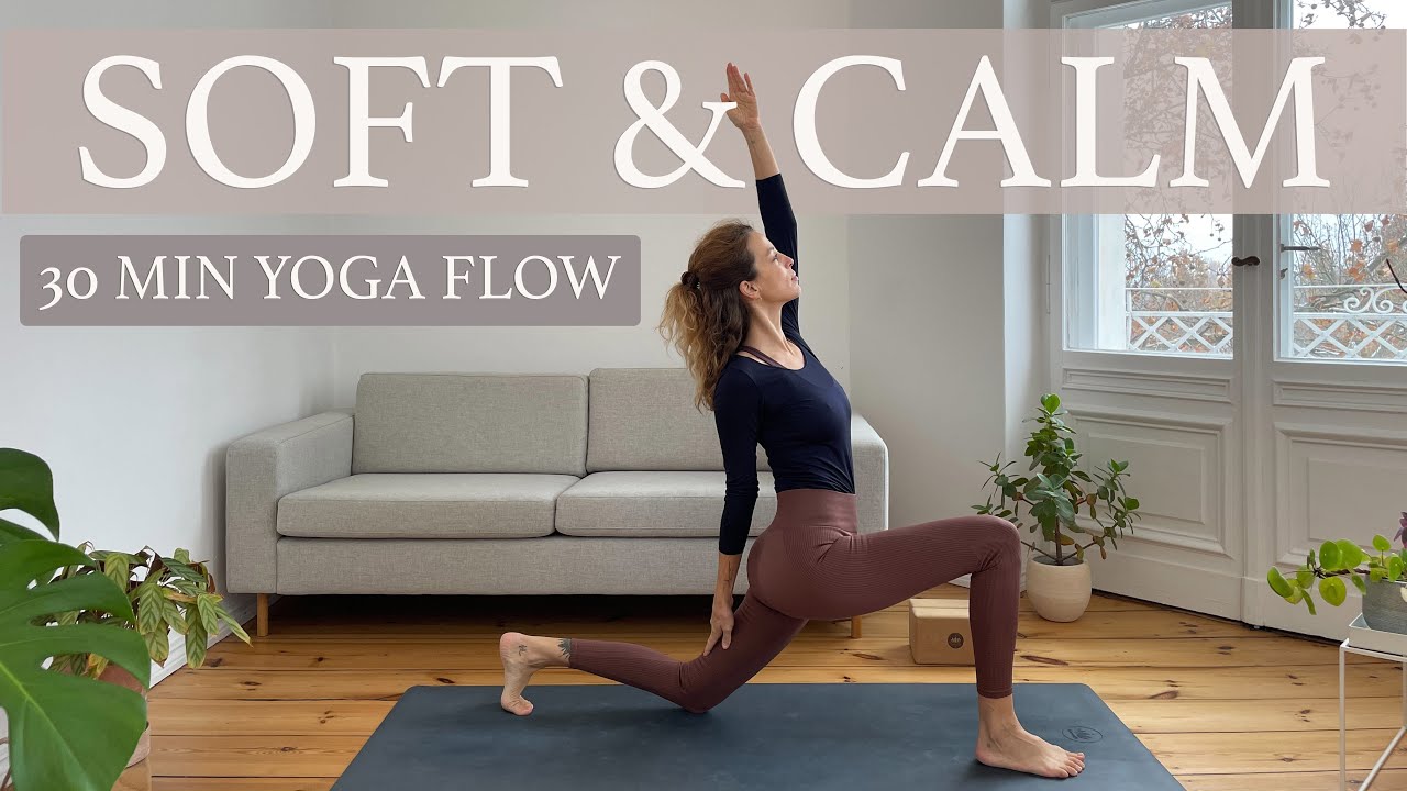 Soft Yoga Flow for Ease and Intuition | 30 Min. Slow Vinyasa