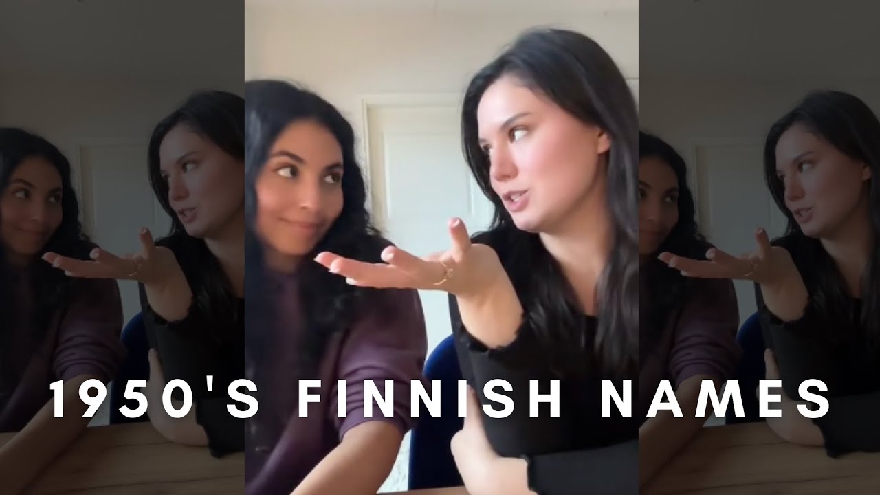 Reacting to 1950's Finnish Baby Names