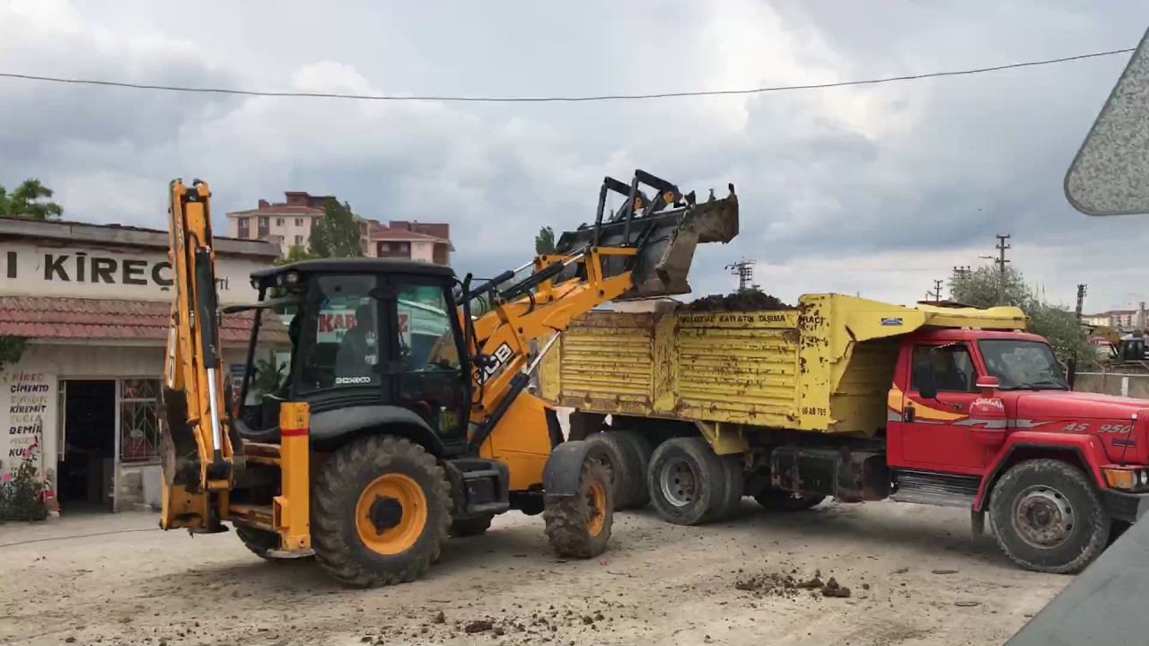 Jcb 3cx  TEN MUHTEŞEM ÇALIŞMA  HIZ ÇAMUR TEHLİKE DOGGE 950