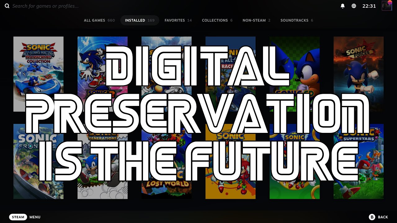 Games Preservation in the All-Digital Age