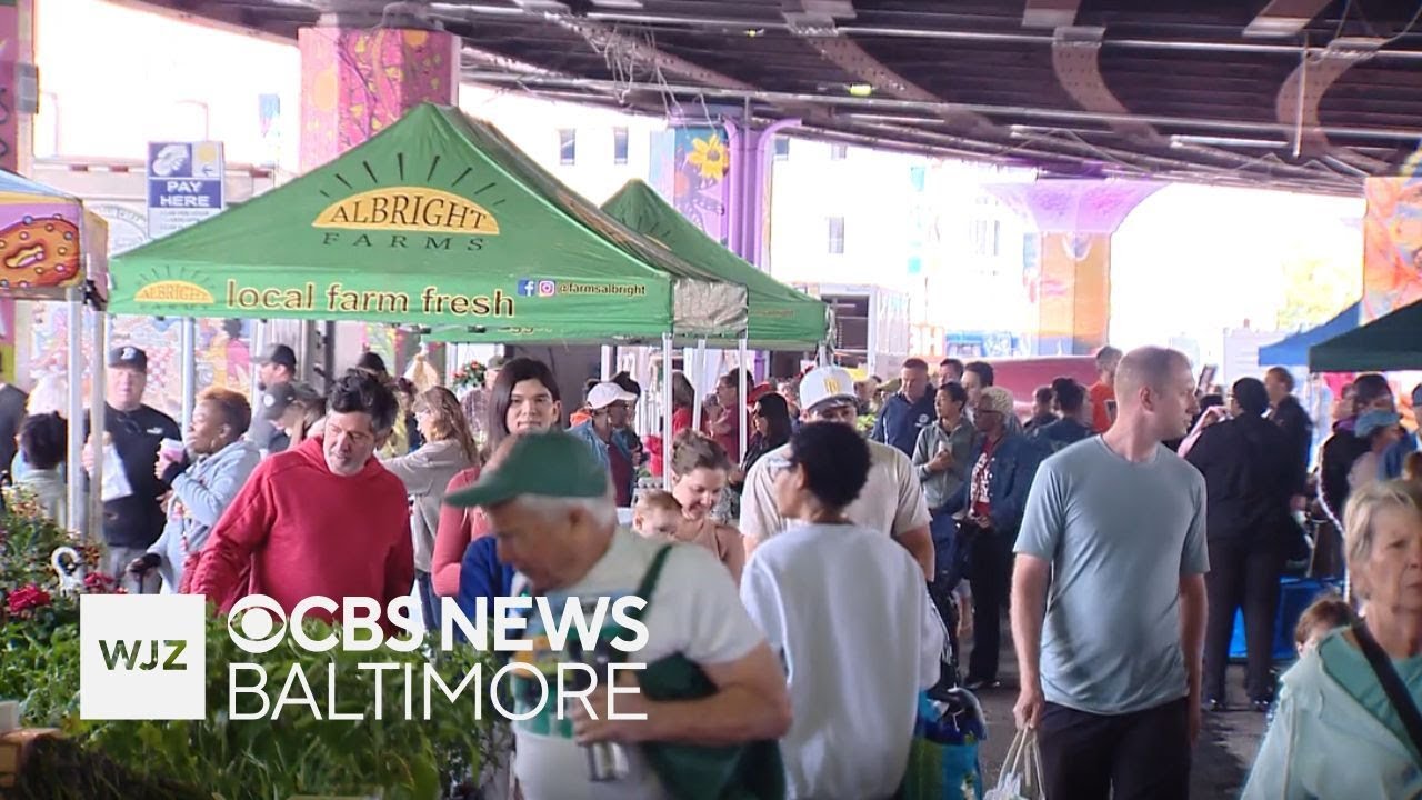 Baltimore's Farmer's Market welcomes vendors, customers for local shopping