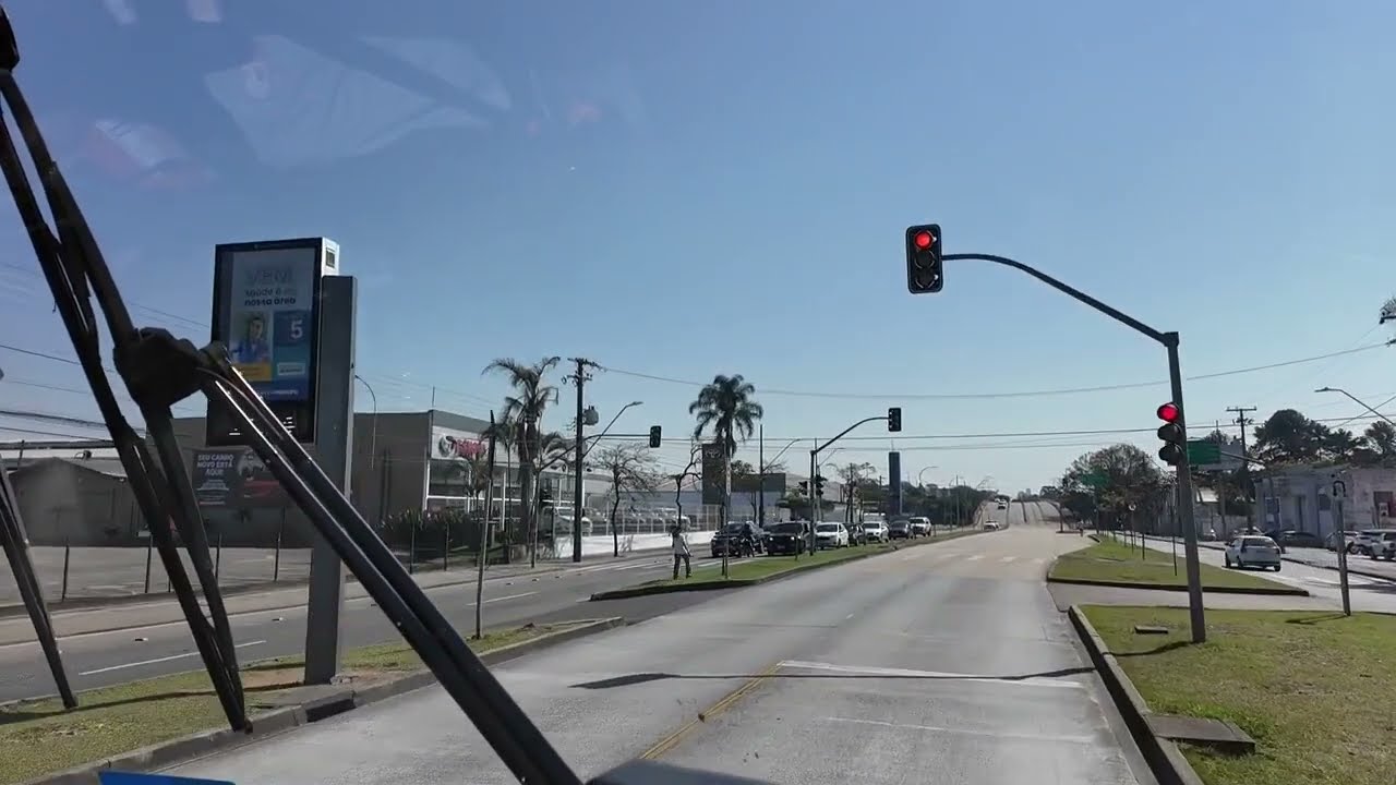 Curitiba PR Brasil   Linha 500 LIGEIRÃO BOQUEIRÃO   ida e volta