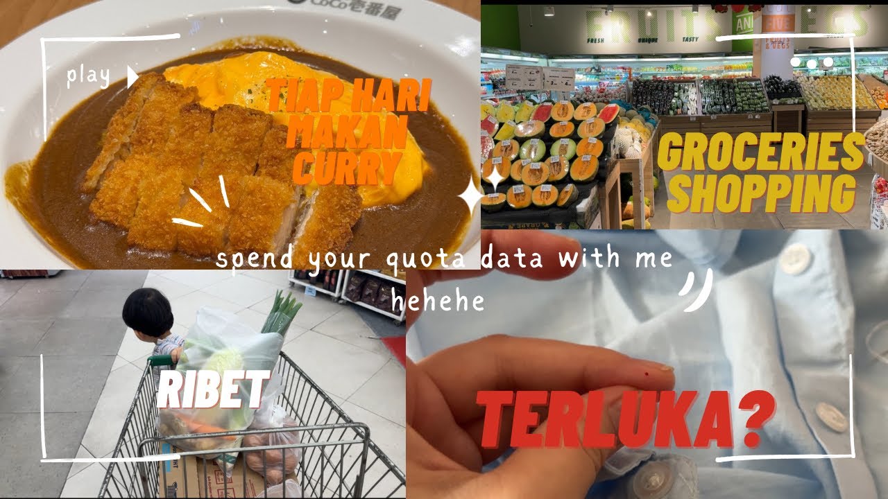 SOTO INSTAN | GROCERIES SHOPPING | JAHIT KANCING BISA LUKA 😨😱