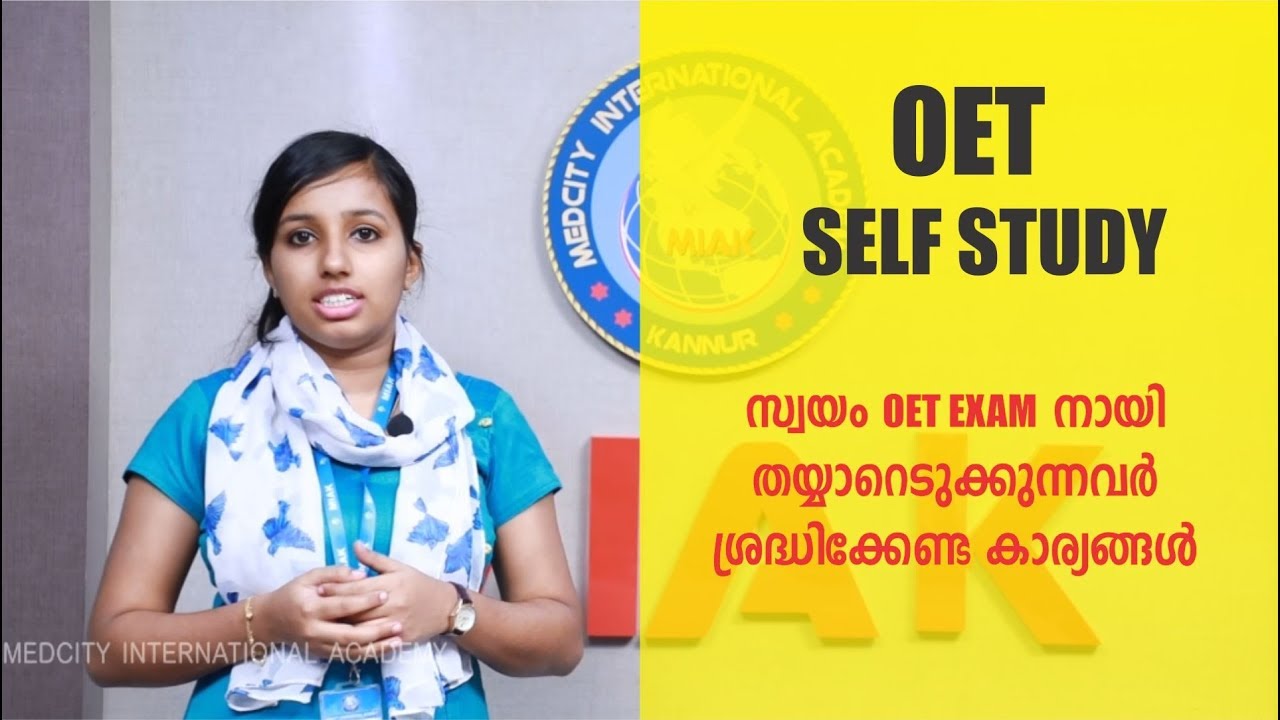 OET Self Study | Medcity International Academy | Best OET Coaching in Kerala