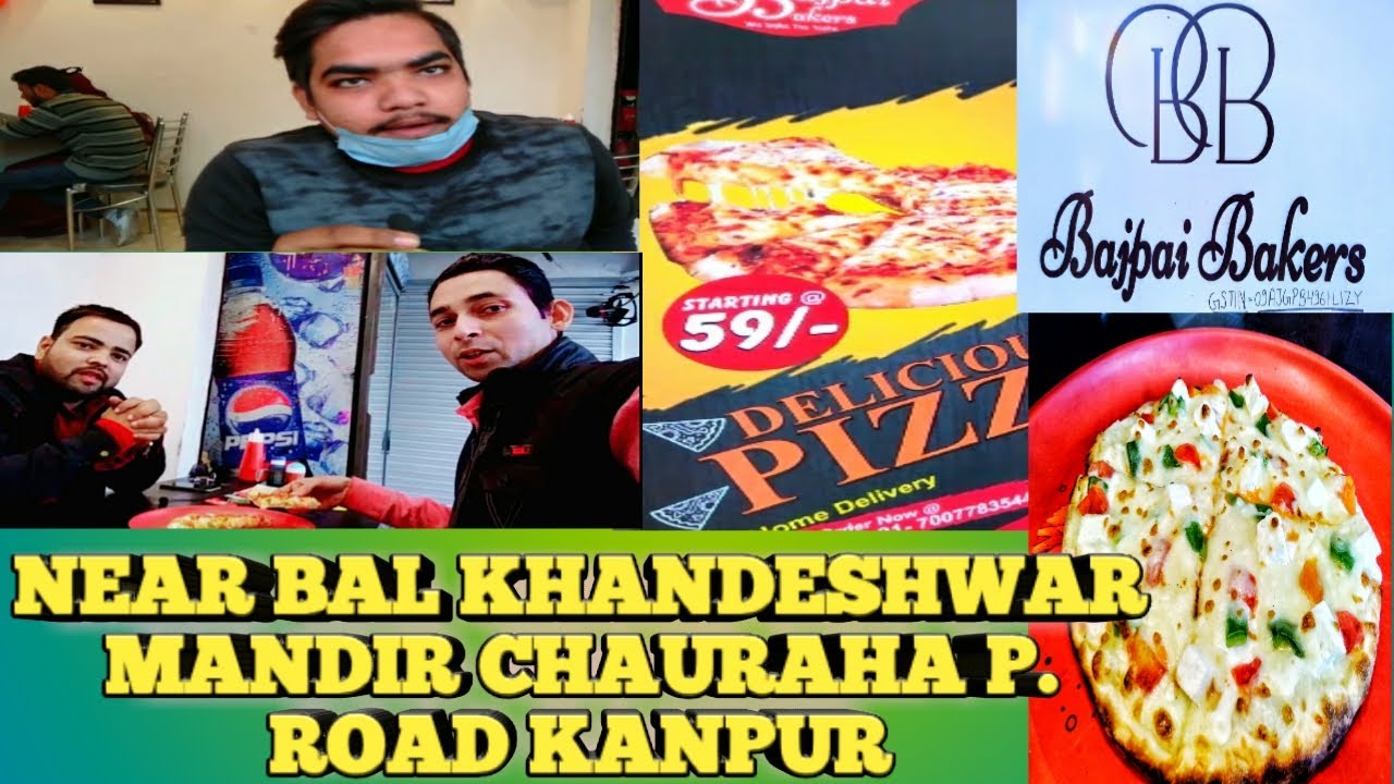 Bajpai bakers p.road pizza only @59/ best pizza p.road available (बाजपेई बेकर्स) kanpur