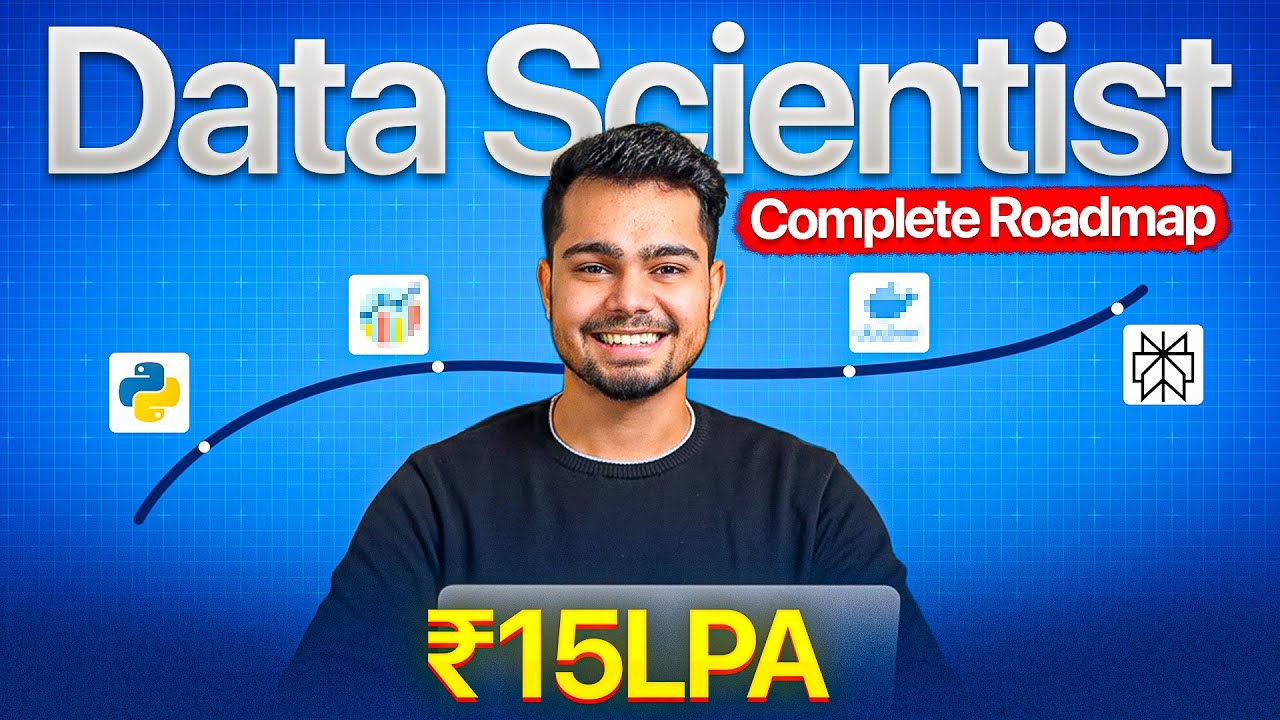 How to Become a Data Scientist For Beginner - Complete Roadmap!