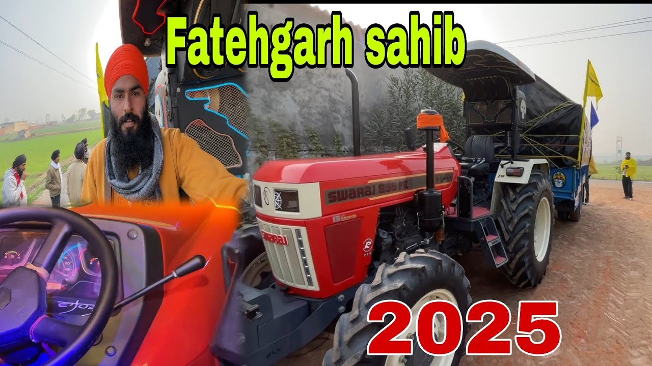 Chal Paye Shri Fatehgarh Sahib Wal Nu | Swaraj855 4x4 | Kalerytvlogs 