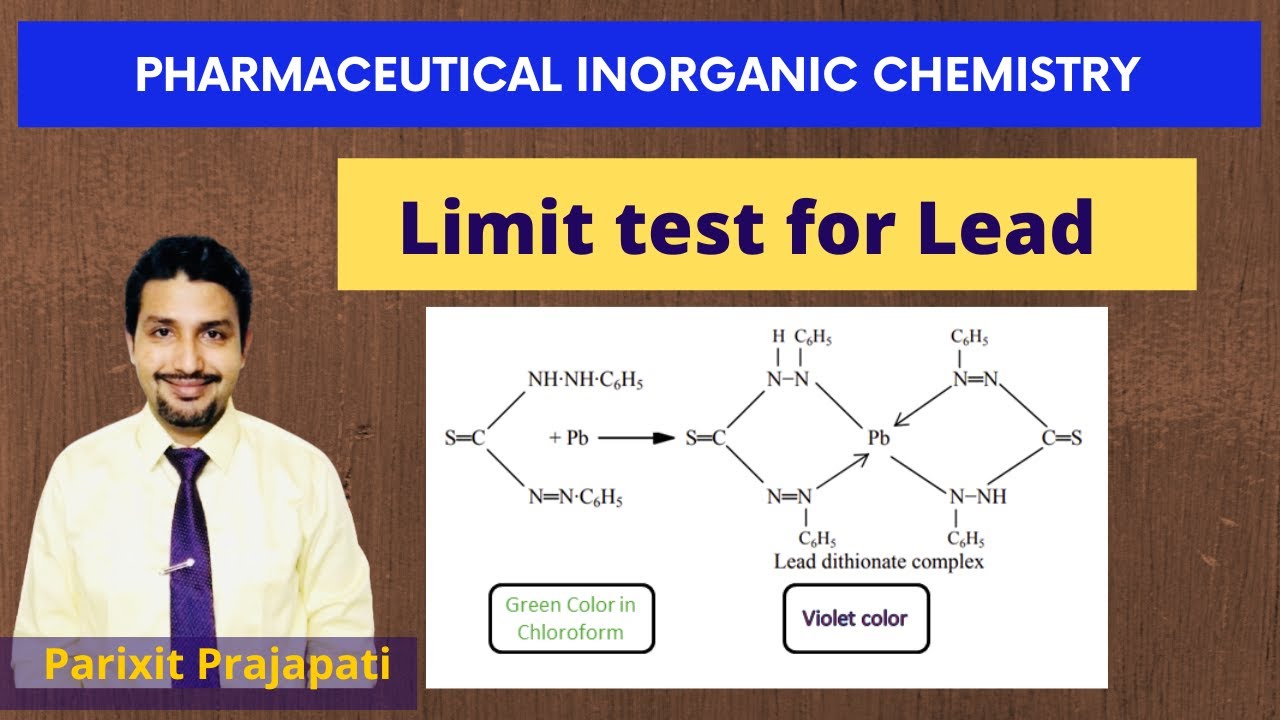 Limit test for Lead। Pharmaceutical Inorganic chemistry । Pharmaceutical Analysis