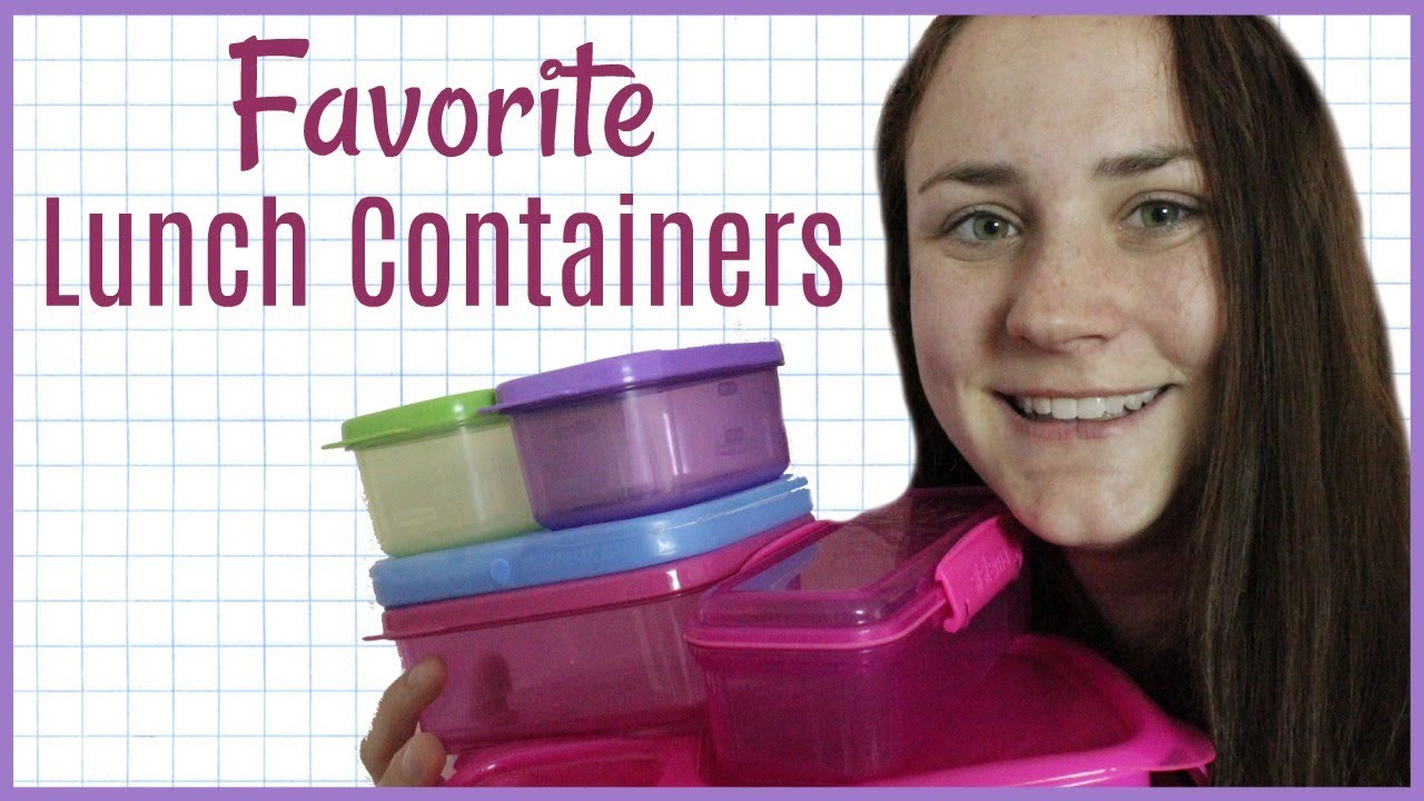 FAVORITE FOOD CONTAINERS FOR SCHOOL LUNCH | Allie Young